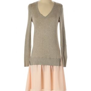 Victoria's Secret Drop Waist Sweater Dress